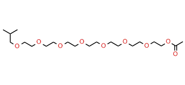 23-Methyl-3,6,9,12,15,18,21-heptaoxatetracosyl acetate